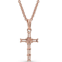 Rose Gold Cross Necklace