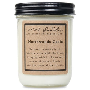 Northwoods Cabin Jar Candle