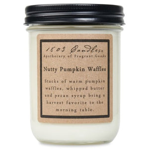 Nutty Pumpkin Waffles Jar Candle