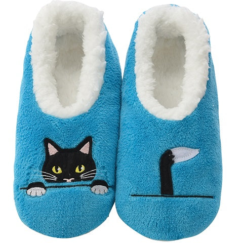 Peek-A-Boo Cat Slippers