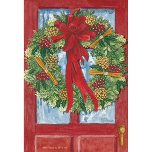 Red Door Wreath Fragrance Sachet