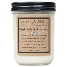 Sleigh Bells & Snowflakes Jar Candle