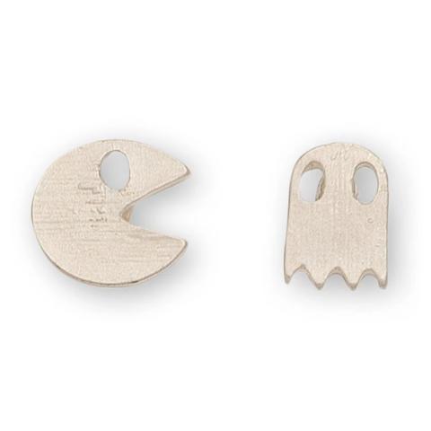 Arcade Pac-Man Stud Bud Earrings