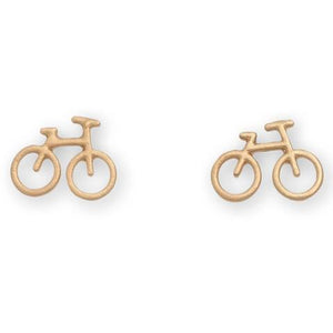 Bicycle Stud Bud Earrings