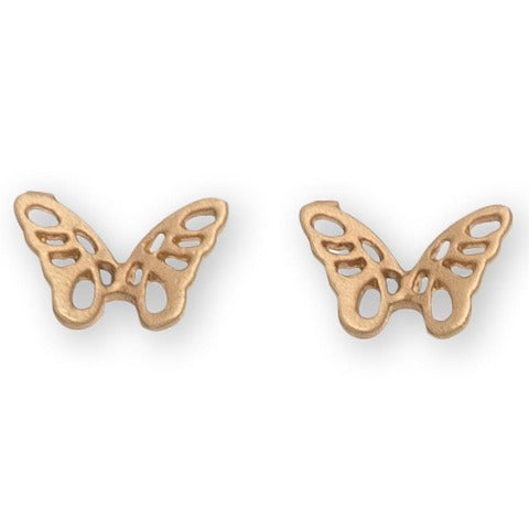 Butterfly Stud Bud Earrings