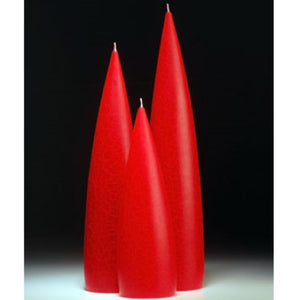 Tall Red Pillar Candle