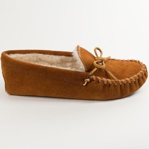 Pile Lined Soft-sole Moccasins