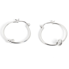 Knot Hoop Earring