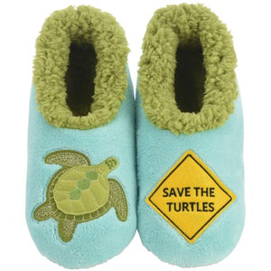 Save the Turtles Slippers