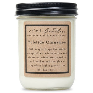 Yuletide Cinnamon Jar Candle