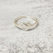 Weave Open Heart Ring