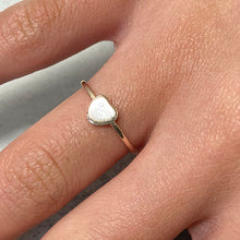 Flat Heart Ring