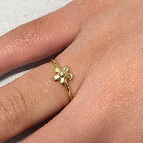 5 Petal Flower Ring