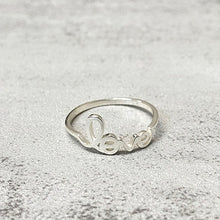 Love Script Ring