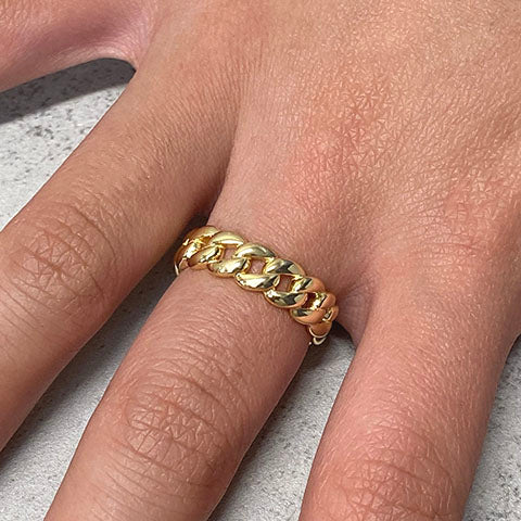 Thick Chain Ring