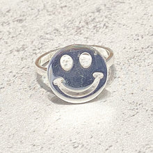 Smiley Disc Ring