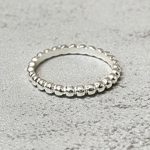 Beaded Band Ring