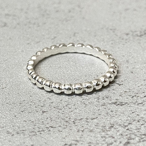 Beaded Band Ring