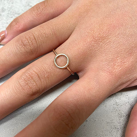 Open Circle Ring