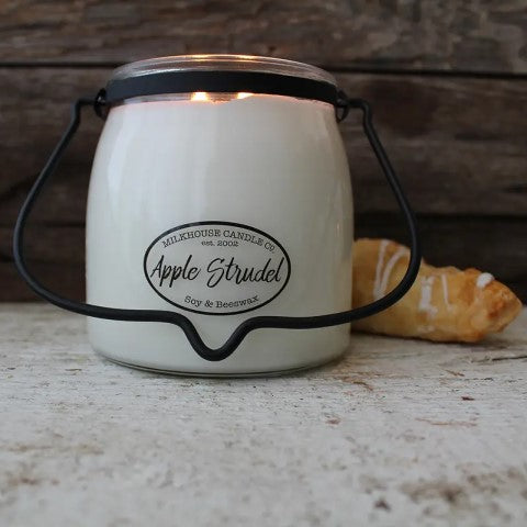 Apple Strudel Butter Jar Candles