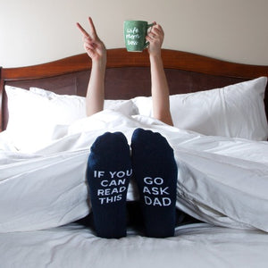 Ask Dad Ladies Socks