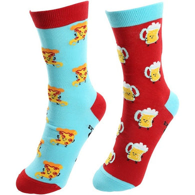 Beer & Pizza Socks
