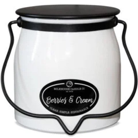 Berries & Cream Butter Jar Candle