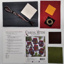Charcoal Mittens Ornament Kit