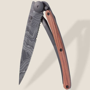 Topography Serrated Knife