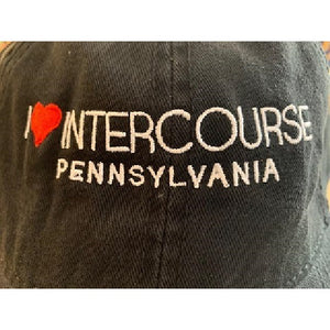 I ❤ Intercourse Pennsylvania Relax Fit Cap