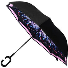 Feather Inverted Umbrella