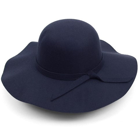 Bowknot Floppy Wide Brim Hat