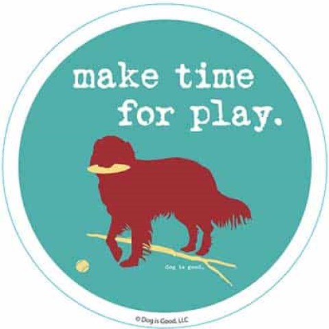 Make Time for Play Sticker