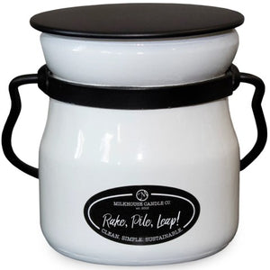 Rake, Pile, Leap! Cream Jar Candle