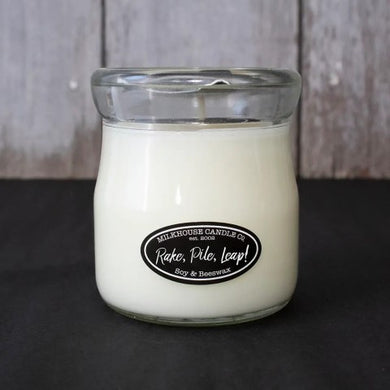 Rake, Pile, Leap! Cream Jar Candle