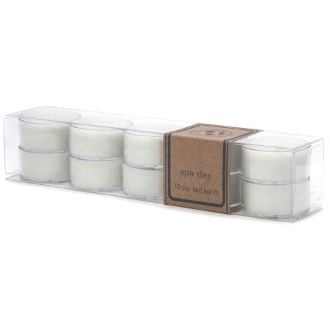 Spa Day Tealight 10-pack